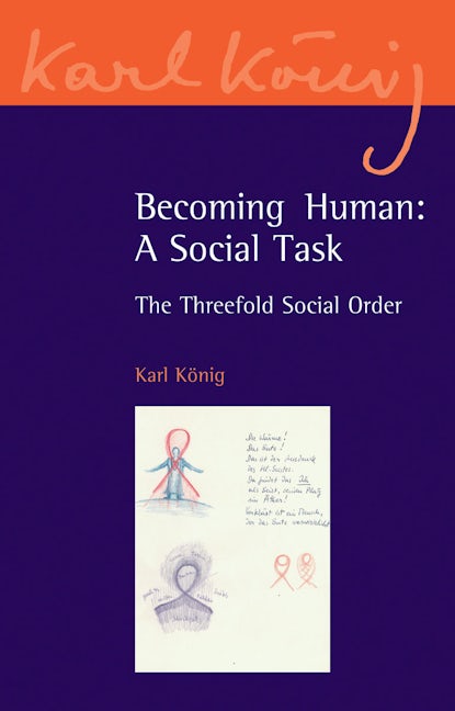 Book cover image for Becoming Human: A Social Task ISBN: 9780863158094