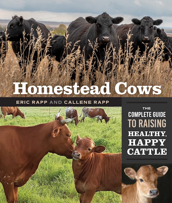 Book cover image for Homestead Cows ISBN: 9780865719477