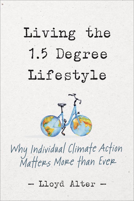 Book cover image for Living the 1.5 Degree Lifestyle ISBN: 9780865719644