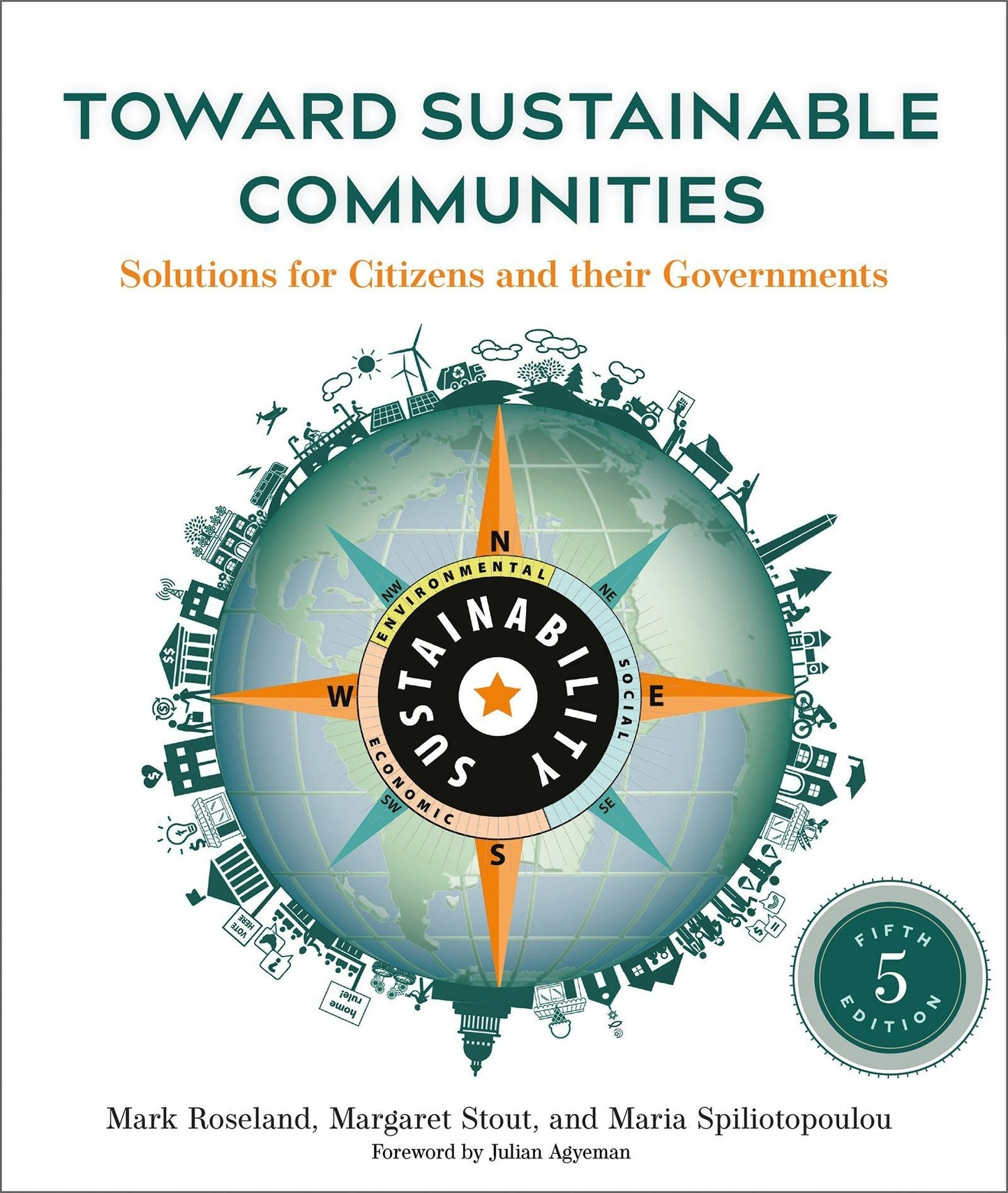 Book cover image for Toward Sustainable Communities, Fifth Edition ISBN: 9780865719743