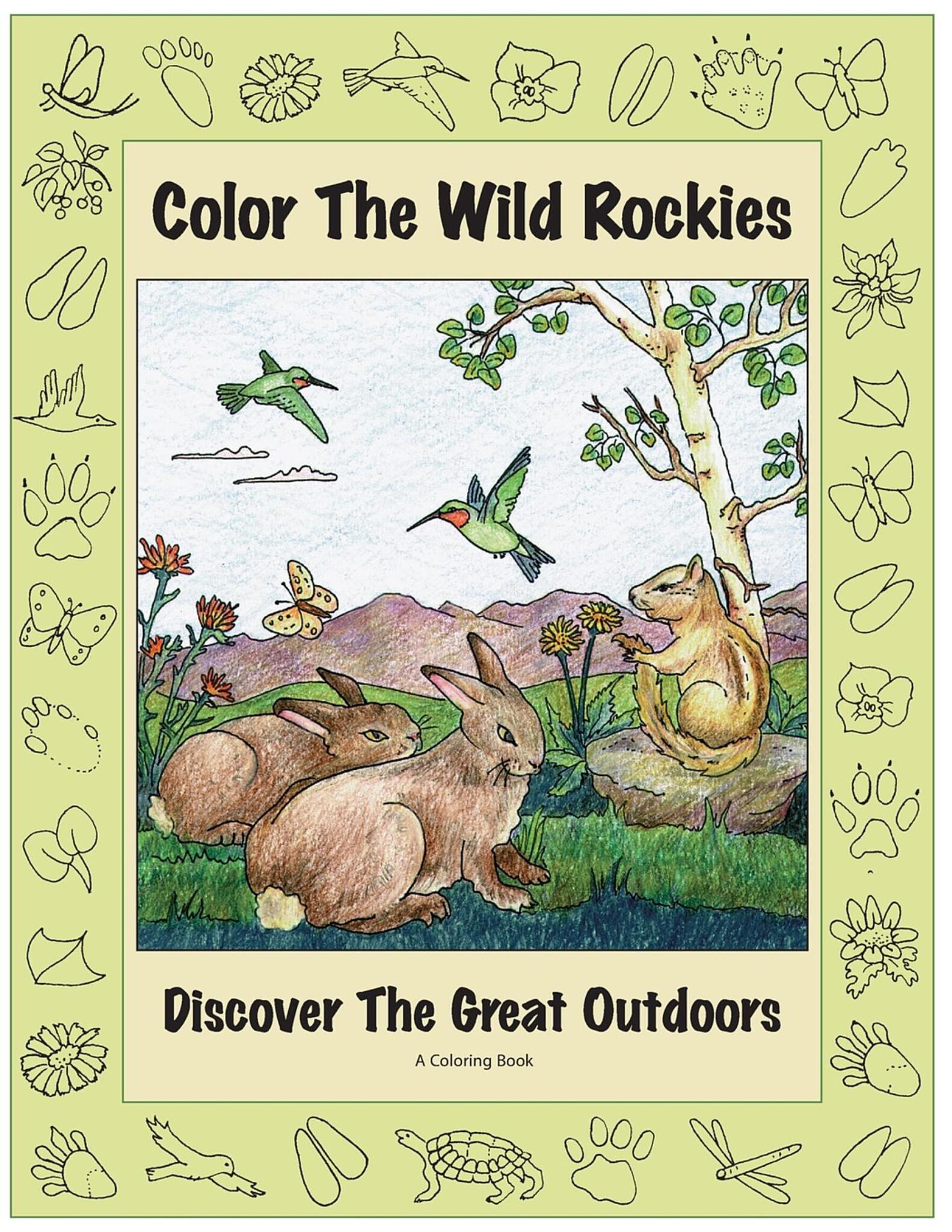 Cover image for Color the Wild Rockies ISBN 9780871083012