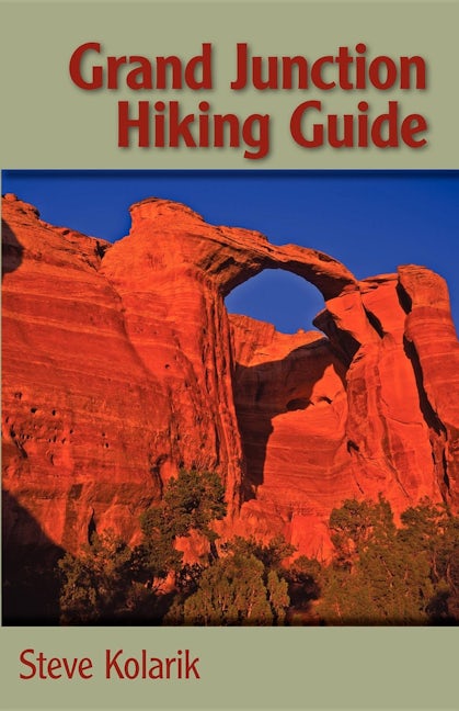 Book cover image for Grand Junction Hiking Guide ISBN: 9780871089250