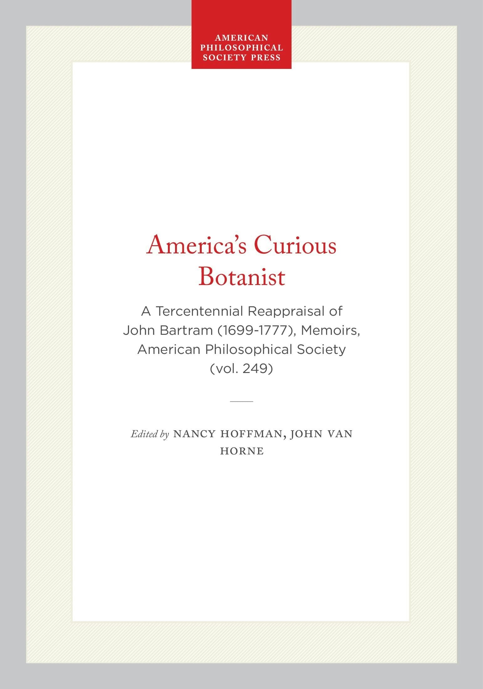 Book cover image for America's Curious Botanist ISBN: 9780871690067