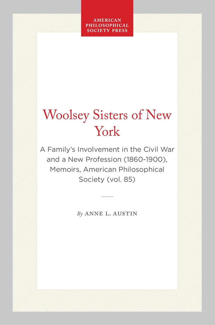 Cover image for Woolsey Sisters of New York ISBN 9780871690852