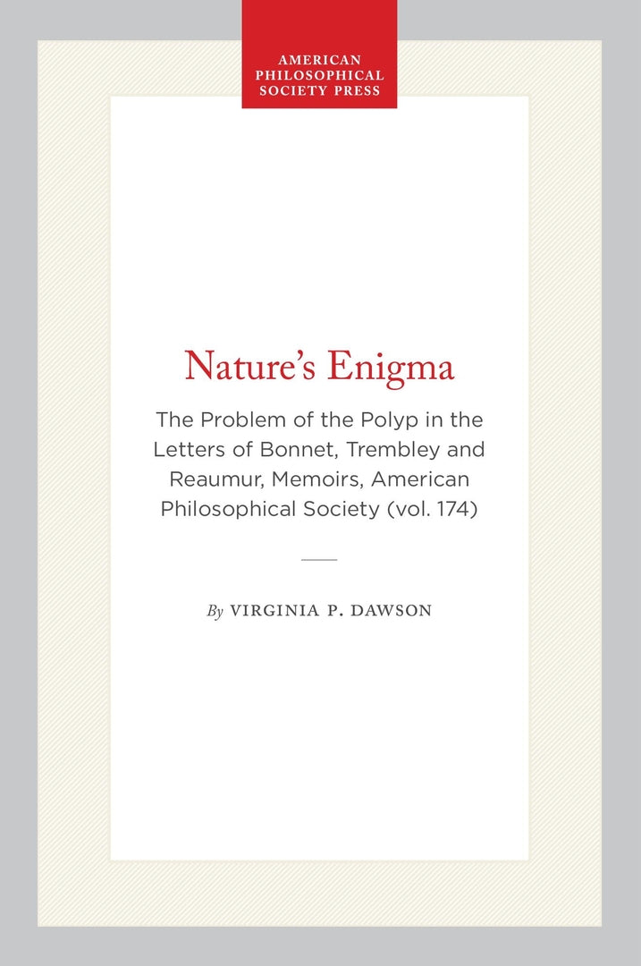 Cover image for Nature's Enigma ISBN 9780871691743