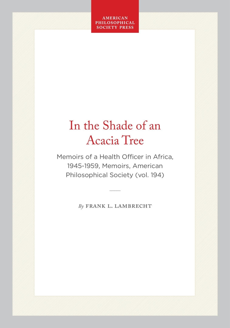 Cover image for In the Shade of an Acacia Tree ISBN 9780871691941