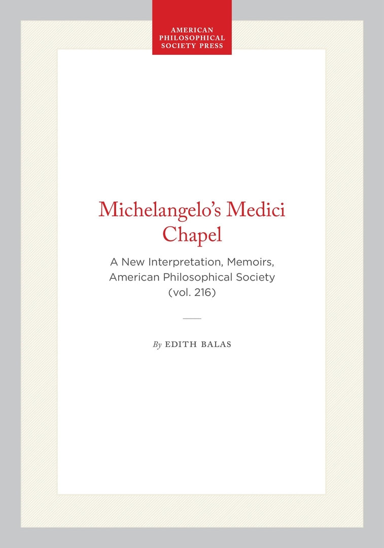 Cover image for Michelangelo's Medici Chapel ISBN 9780871692160