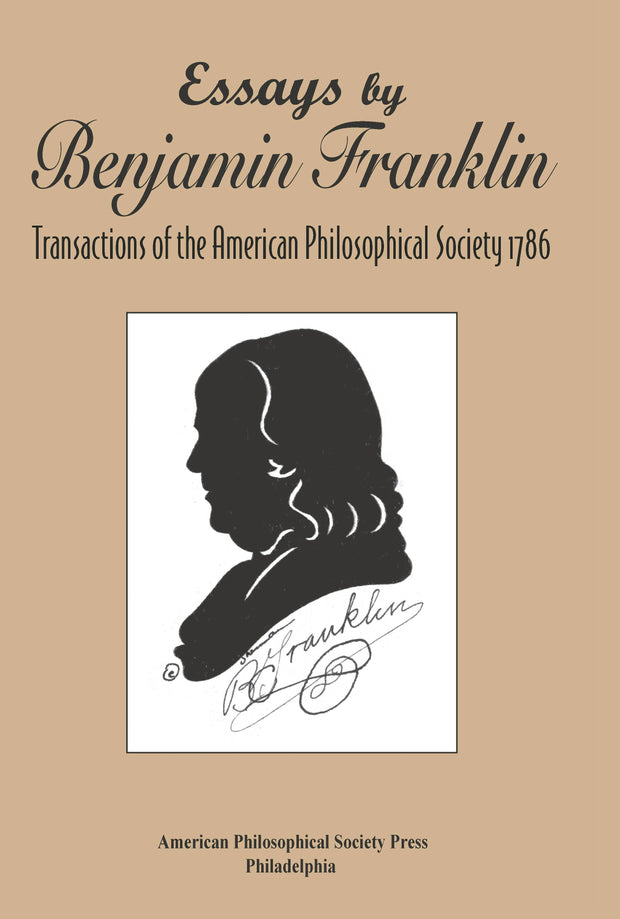 Cover image for Essays by Benjamin Franklin, isbn: 9780871692887