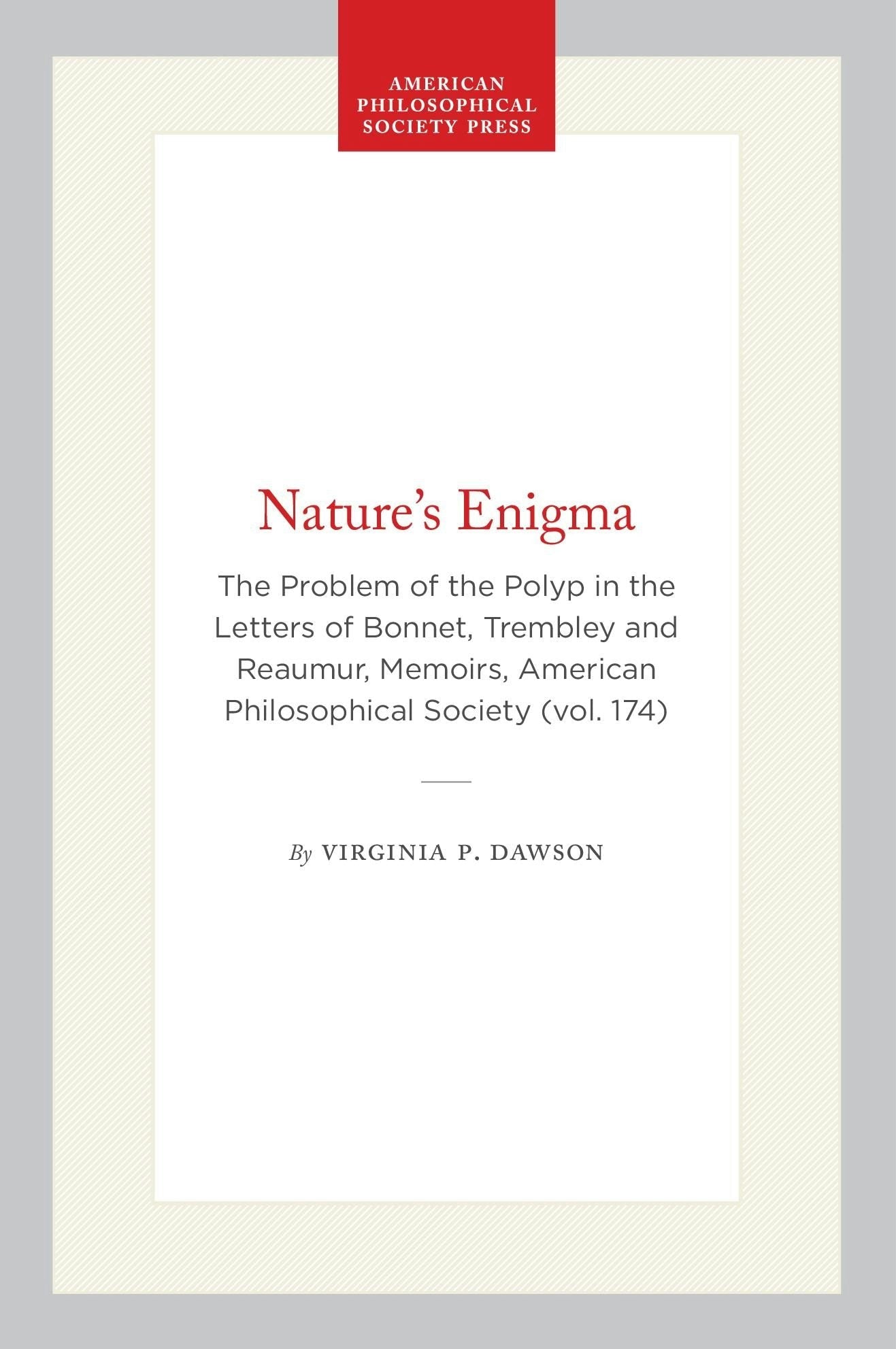 Book cover image for Nature's Enigma ISBN: 9780871693419