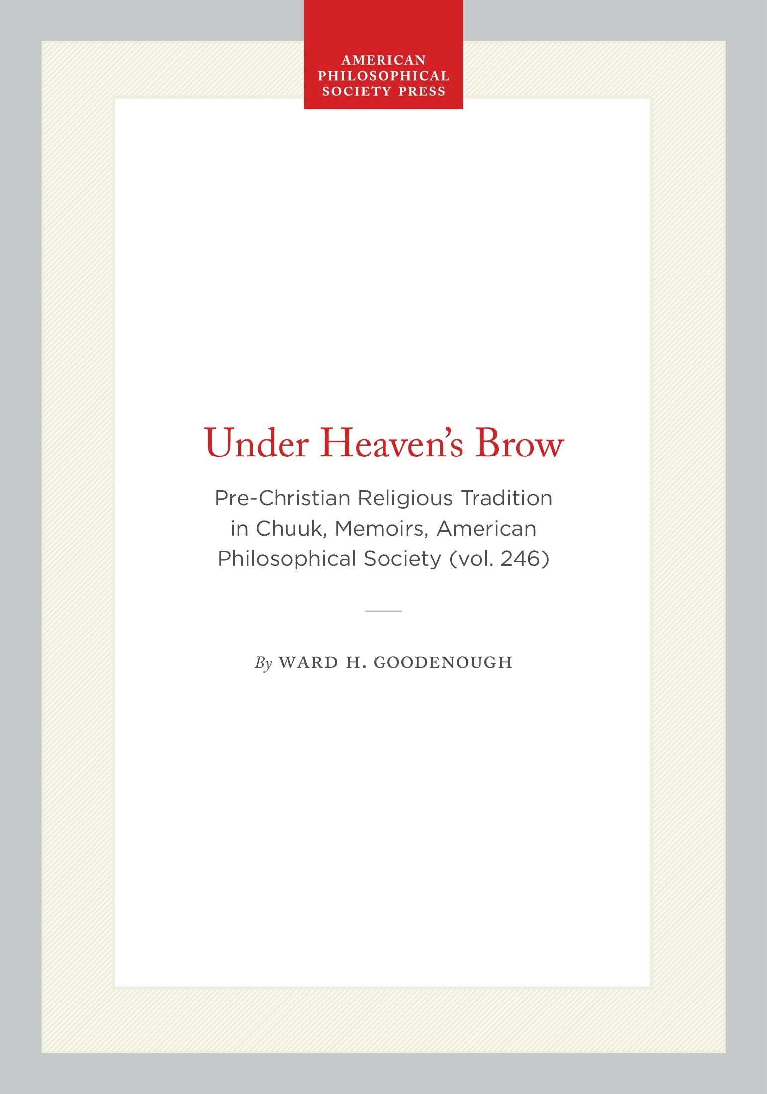 Under Heaven's Brow