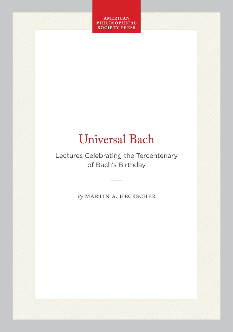 Cover image for Universal Bach ISBN 9780871694362
