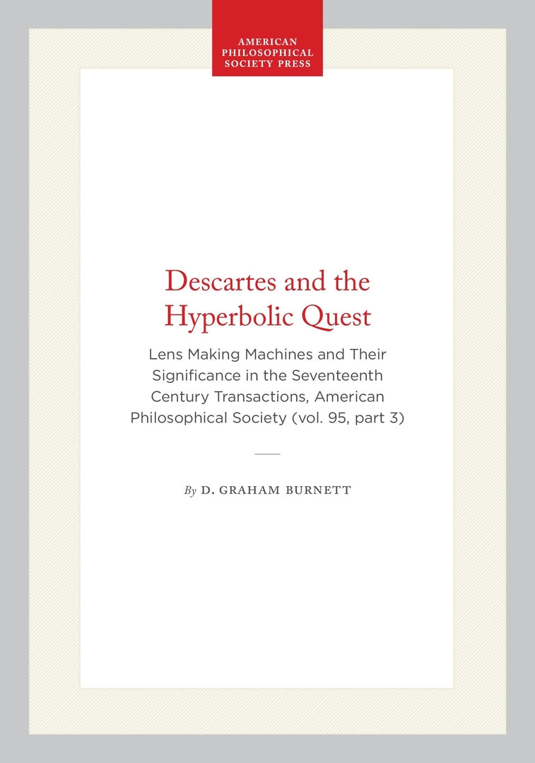 Cover image for Descartes and the Hyperbolic Quest ISBN 9780871699534