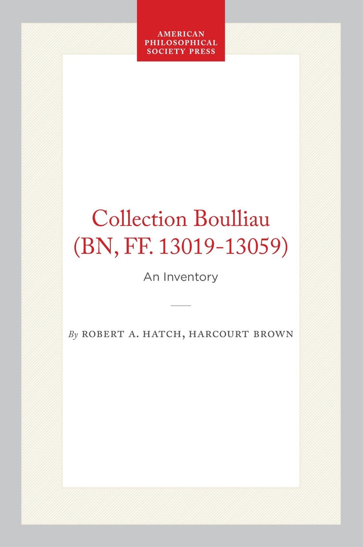 Collection Boulliau (BN, FF. 13019-13059)