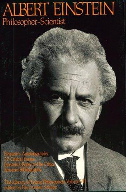 Book cover image for Albert Einstein, Philosopher-Scientist ISBN: 9780875481333
