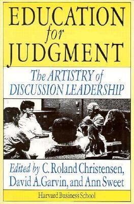 Cover image for Education for Judgment, isbn: 9780875843650