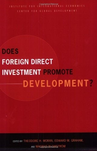 Book cover image for Does Foreign Direct Investment Promote Development? ISBN: 9780881323818