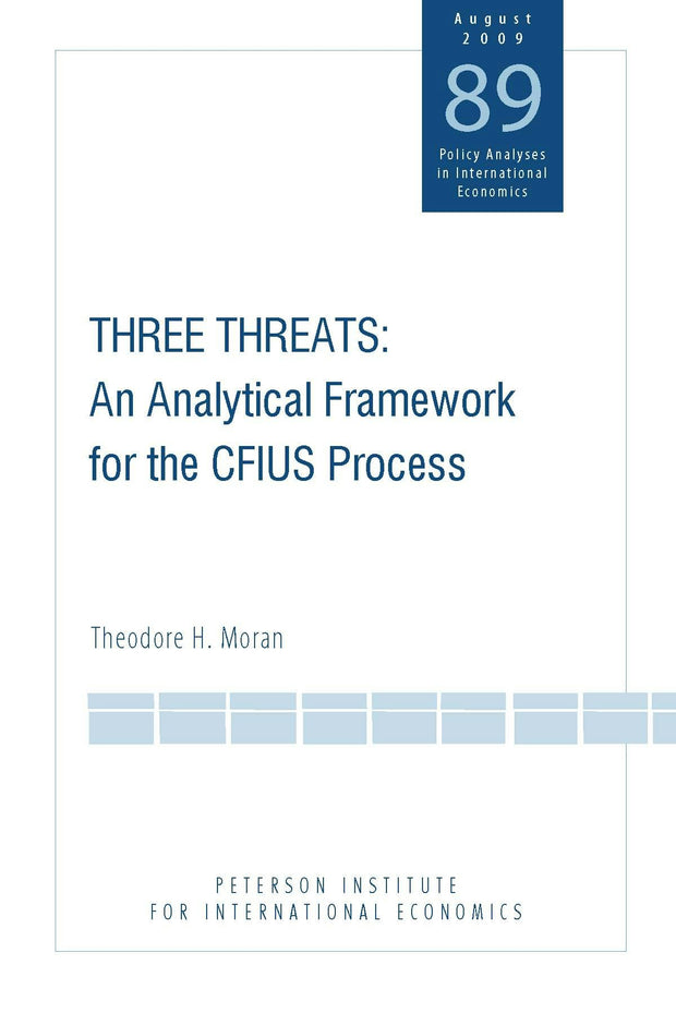 Cover image for Three Threats, isbn: 9780881324297