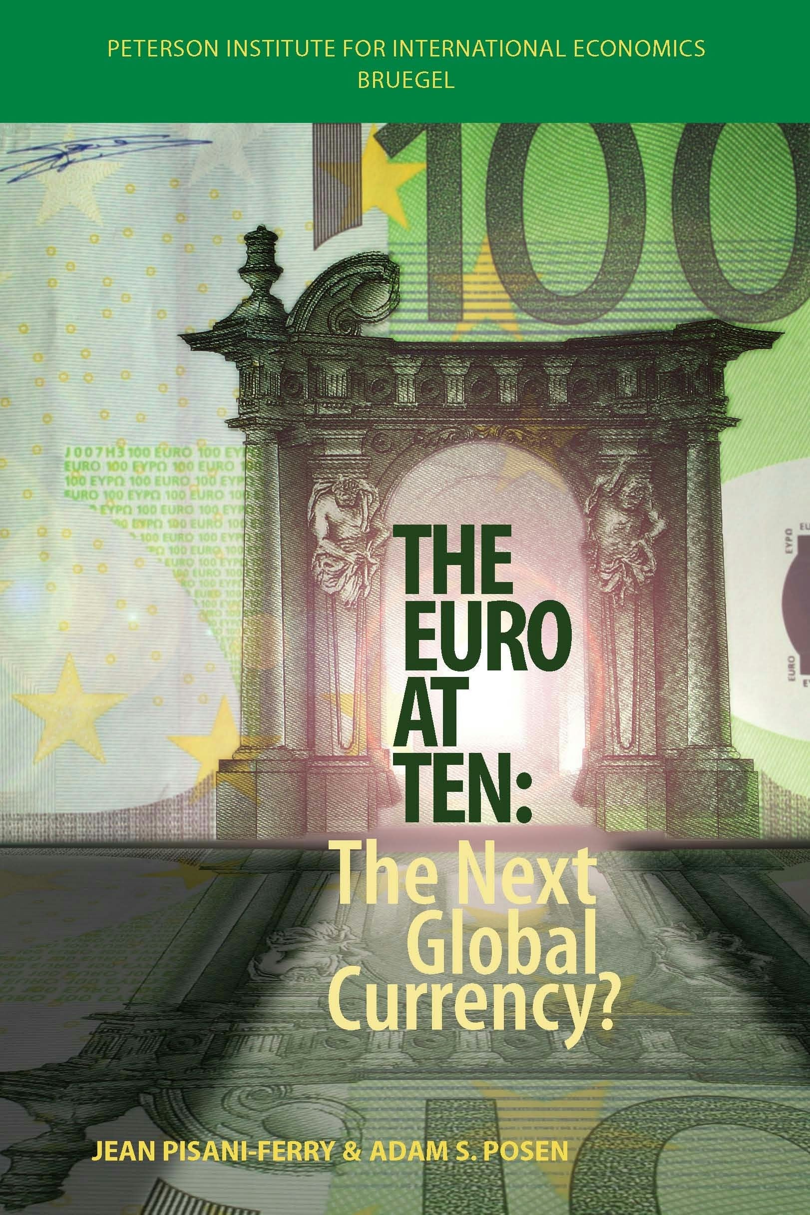 Book cover image for The Euro at Ten ISBN: 9780881324303