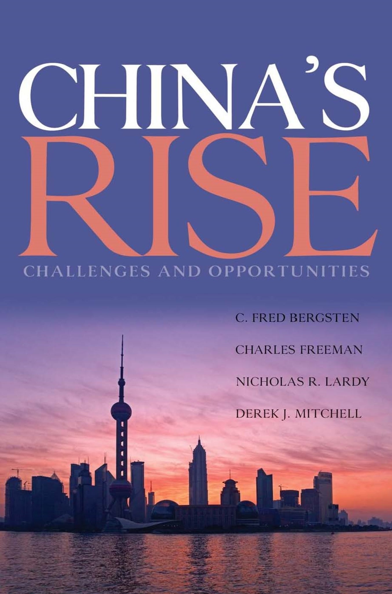 Cover image for China's Rise ISBN 9780881324341