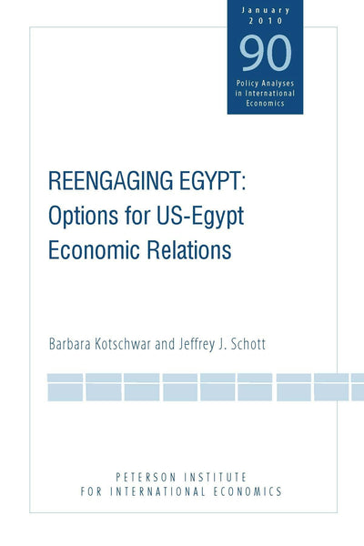 Cover image for Reengaging Egypt, isbn: 9780881324396