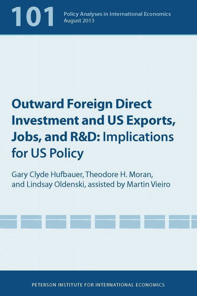 Cover image for Outward Foreign Direct Investment and US Exports, Jobs, and R&D, isbn: 9780881326680