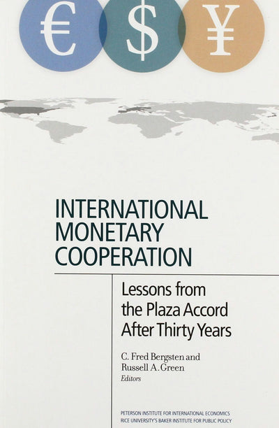 Cover image for International Monetary Cooperation, isbn: 9780881327113