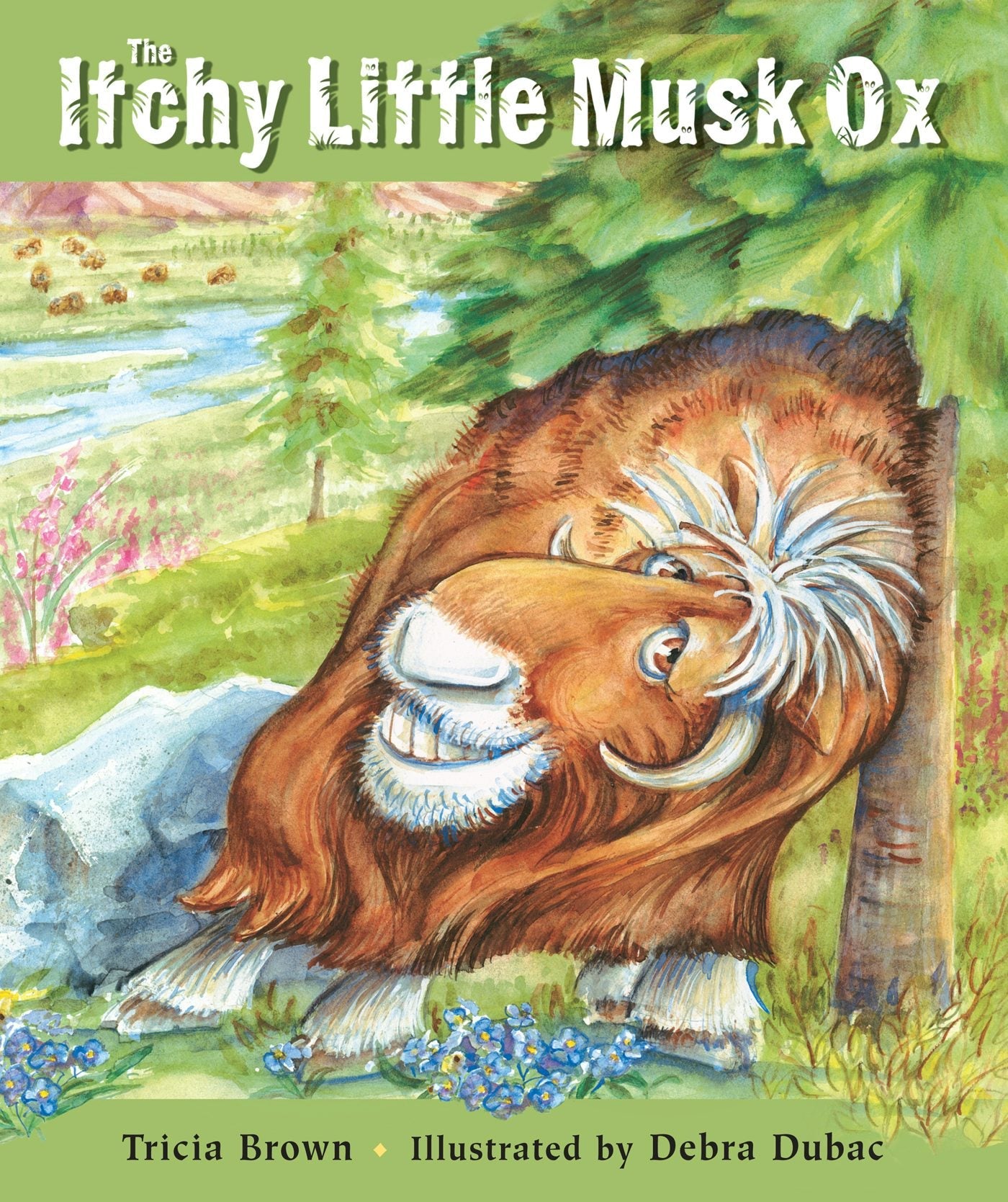 Book cover image for The Itchy Little Musk Ox ISBN: 9780882406145