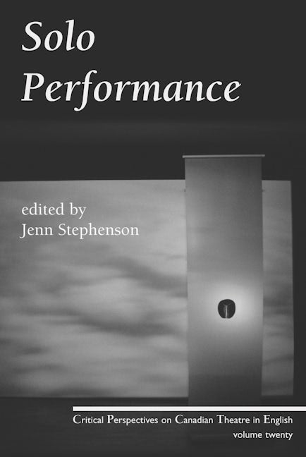 Book cover image for Solo Performance ISBN: 9780887549335