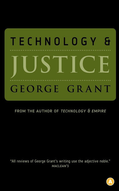Cover image for Technology and Justice, isbn: 9780887845161