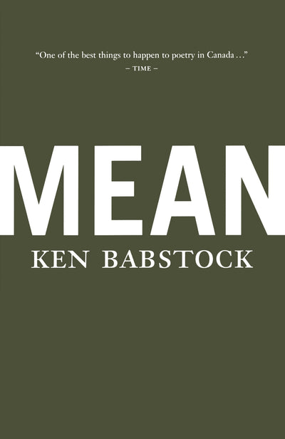 Cover image for Mean, isbn: 9780887846342