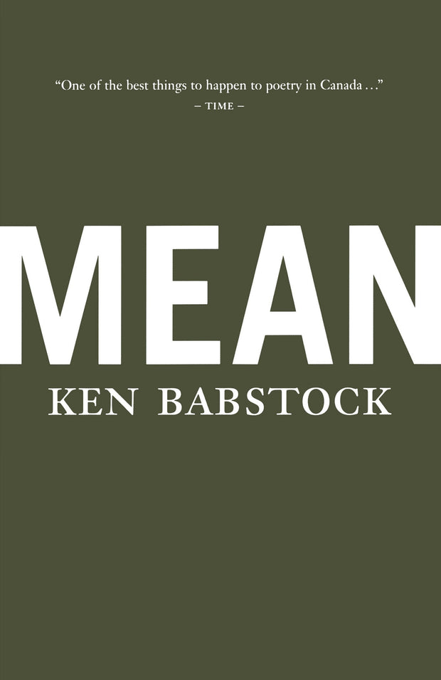 Cover image for Mean, isbn: 9780887846342