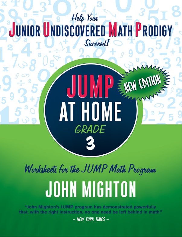Cover image for Jump at Home: Grade 3, isbn: 9780887849763