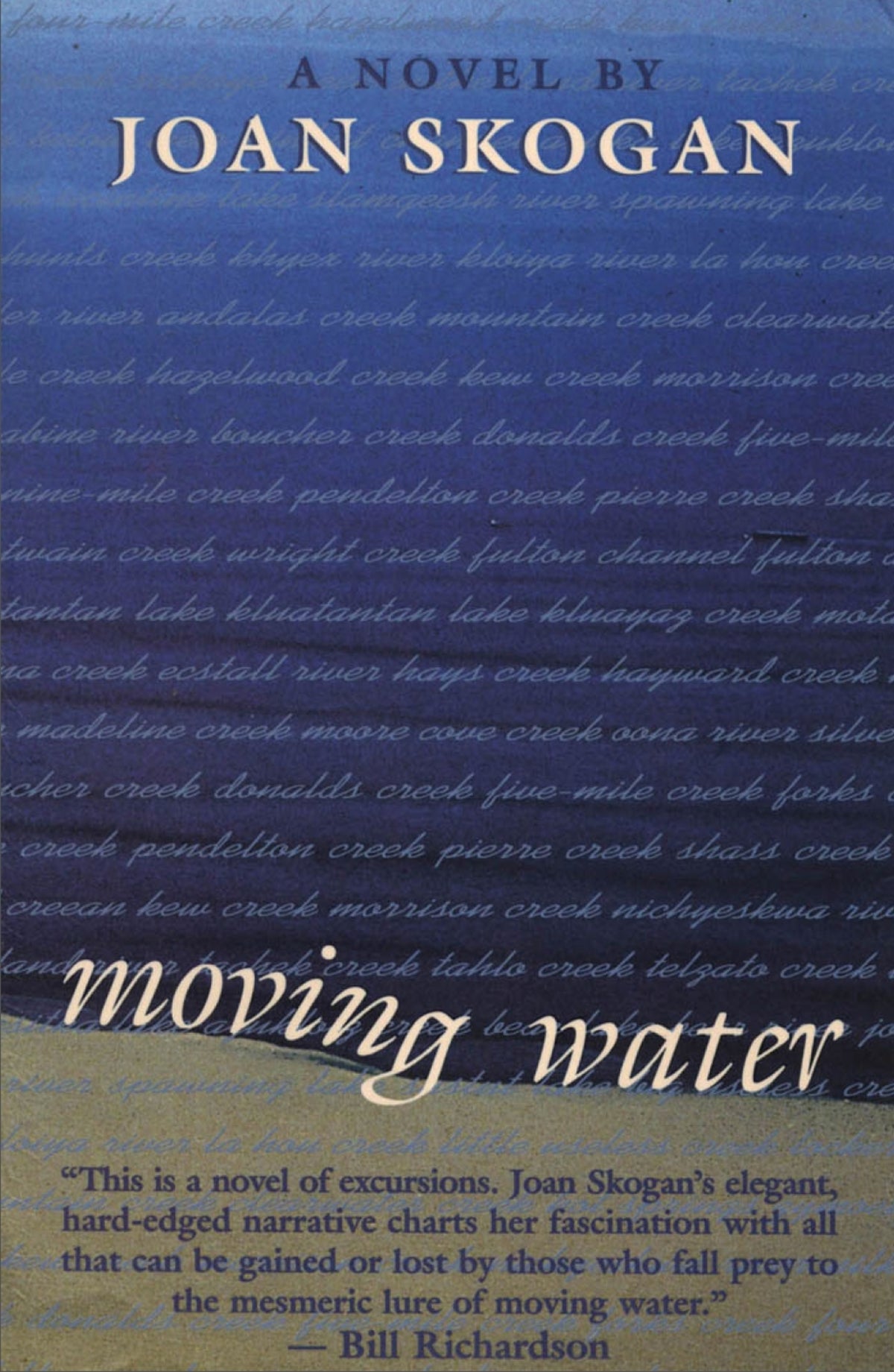 Cover image for Moving Water ISBN 9780888783868