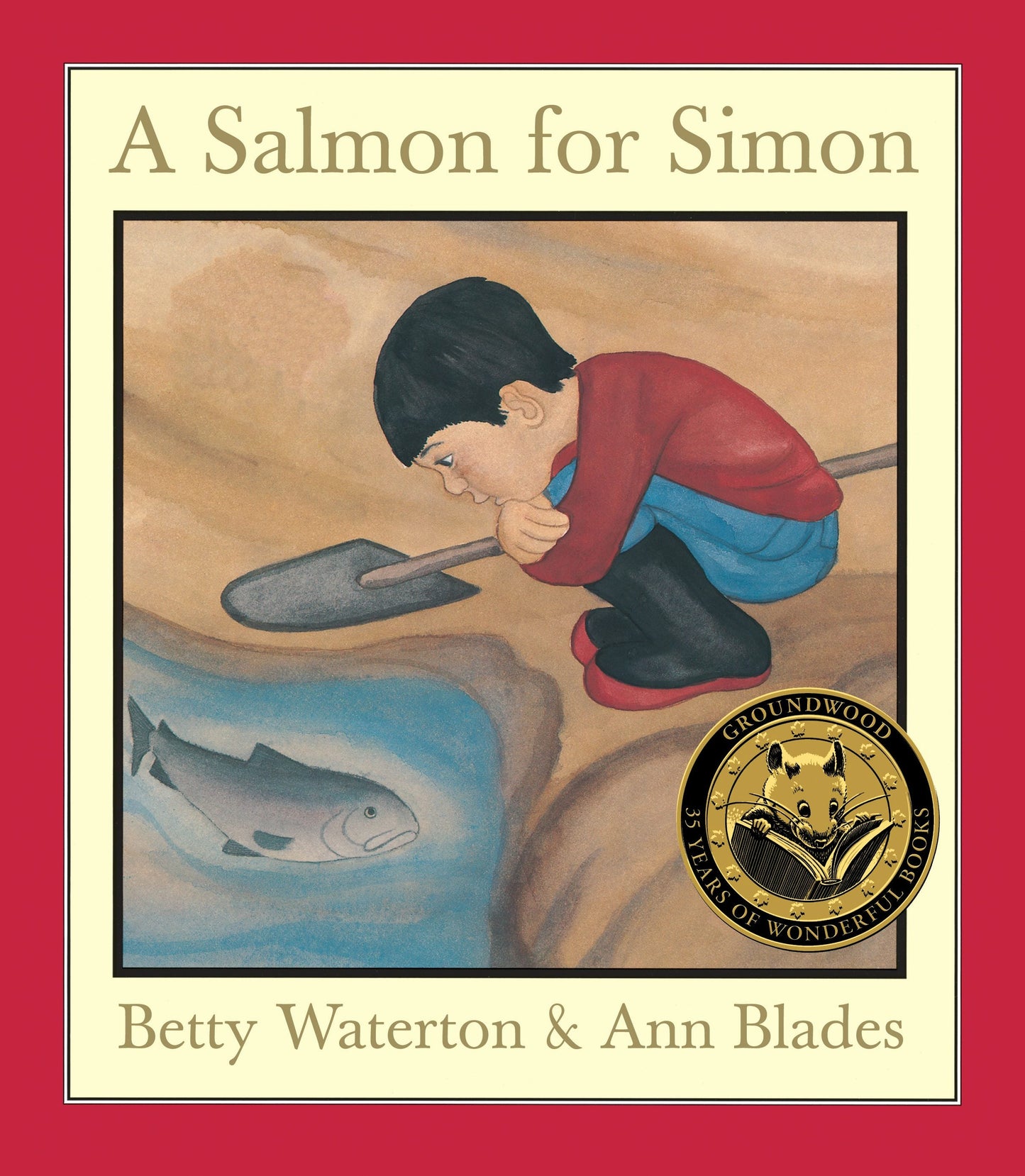 Book cover image for A Salmon for Simon ISBN: 9780888992765