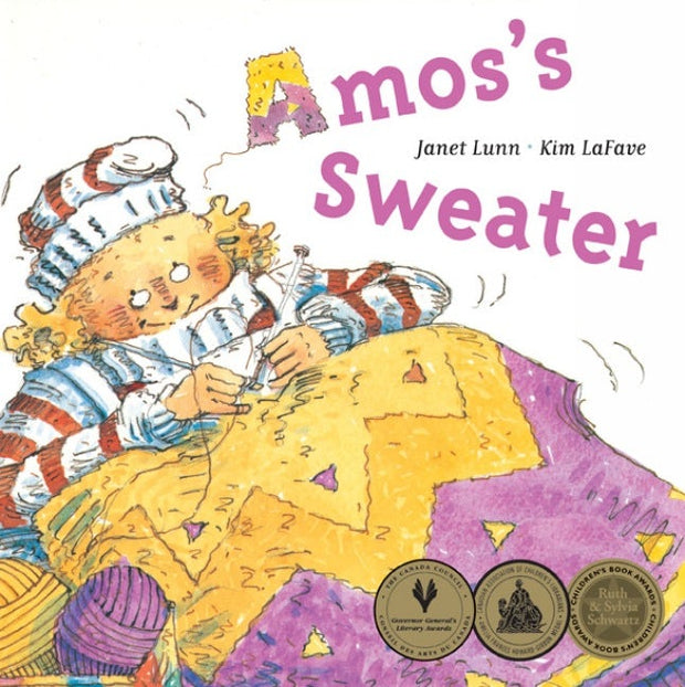 Cover image for Amos's Sweater, isbn: 9780888998453