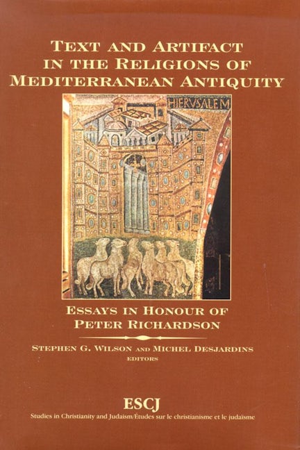 Book cover image for Text and Artifact in the Religions of Mediterranean Antiquity ISBN: 9780889203563