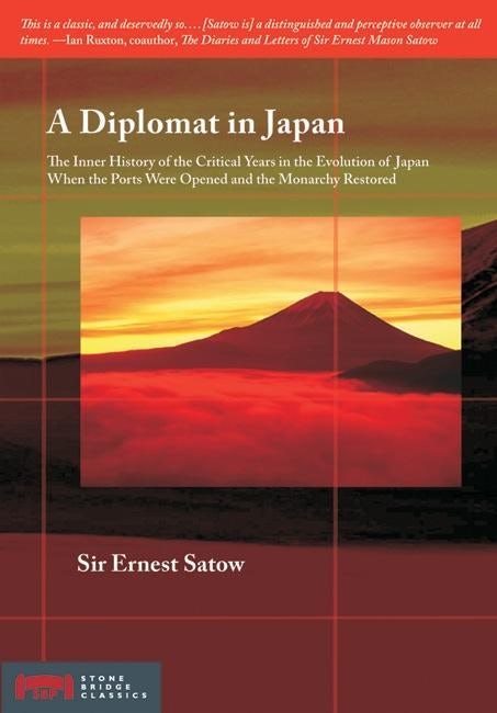 Book cover image for A Diplomat in Japan ISBN: 9780893469610