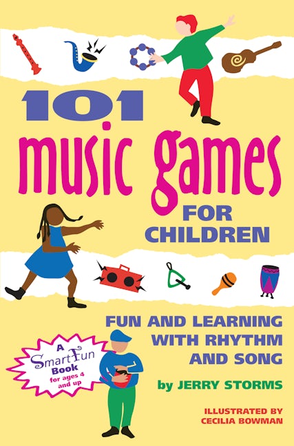 Book cover image for 101 Music Games for Children ISBN: 9780897931649