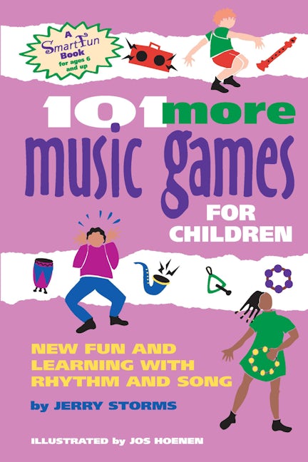 Book cover image for 101 More Music Games for Children ISBN: 9780897932981