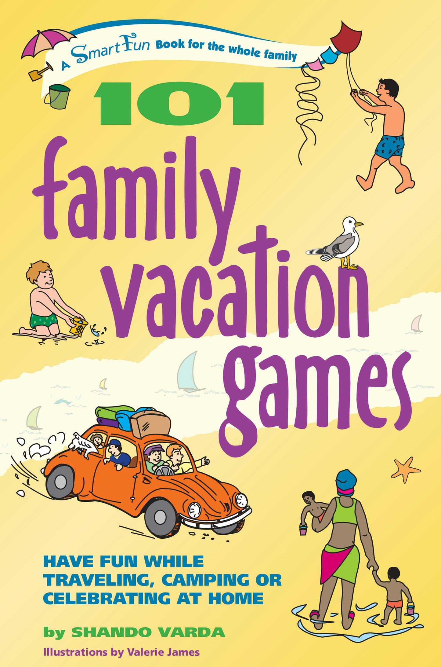 Book cover image for 101 Family Vacation Games ISBN: 9780897934626