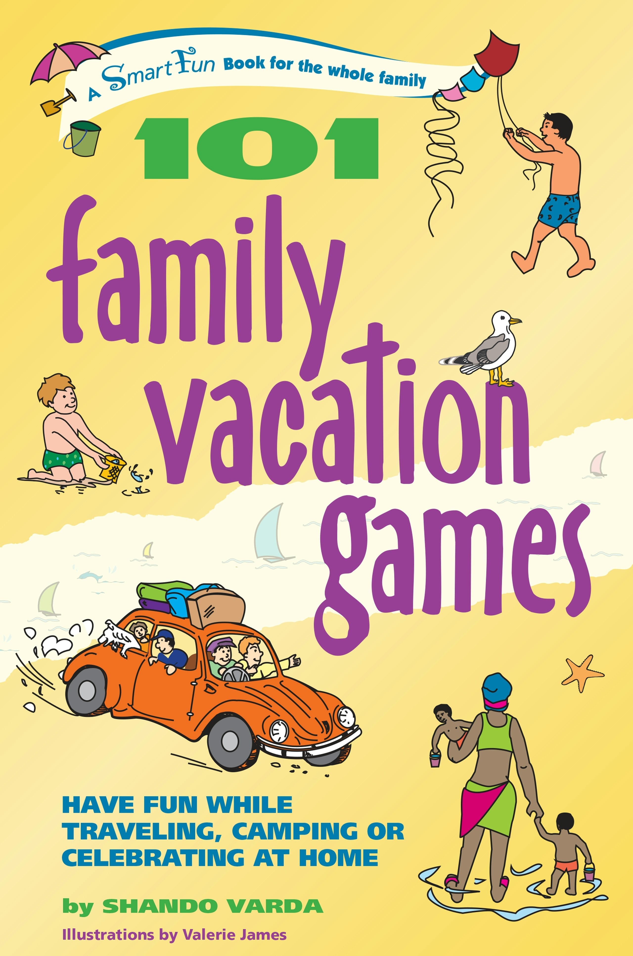 Book cover image for 101 Family Vacation Games ISBN: 9780897934626