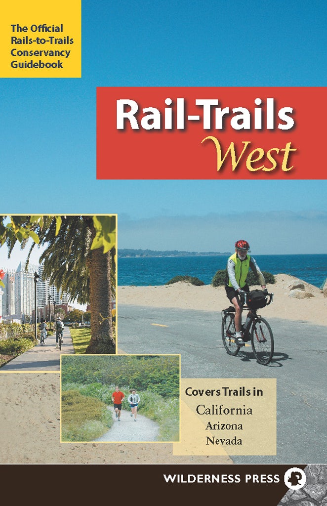 Book cover image for Rail-Trails West ISBN: 9780899977096