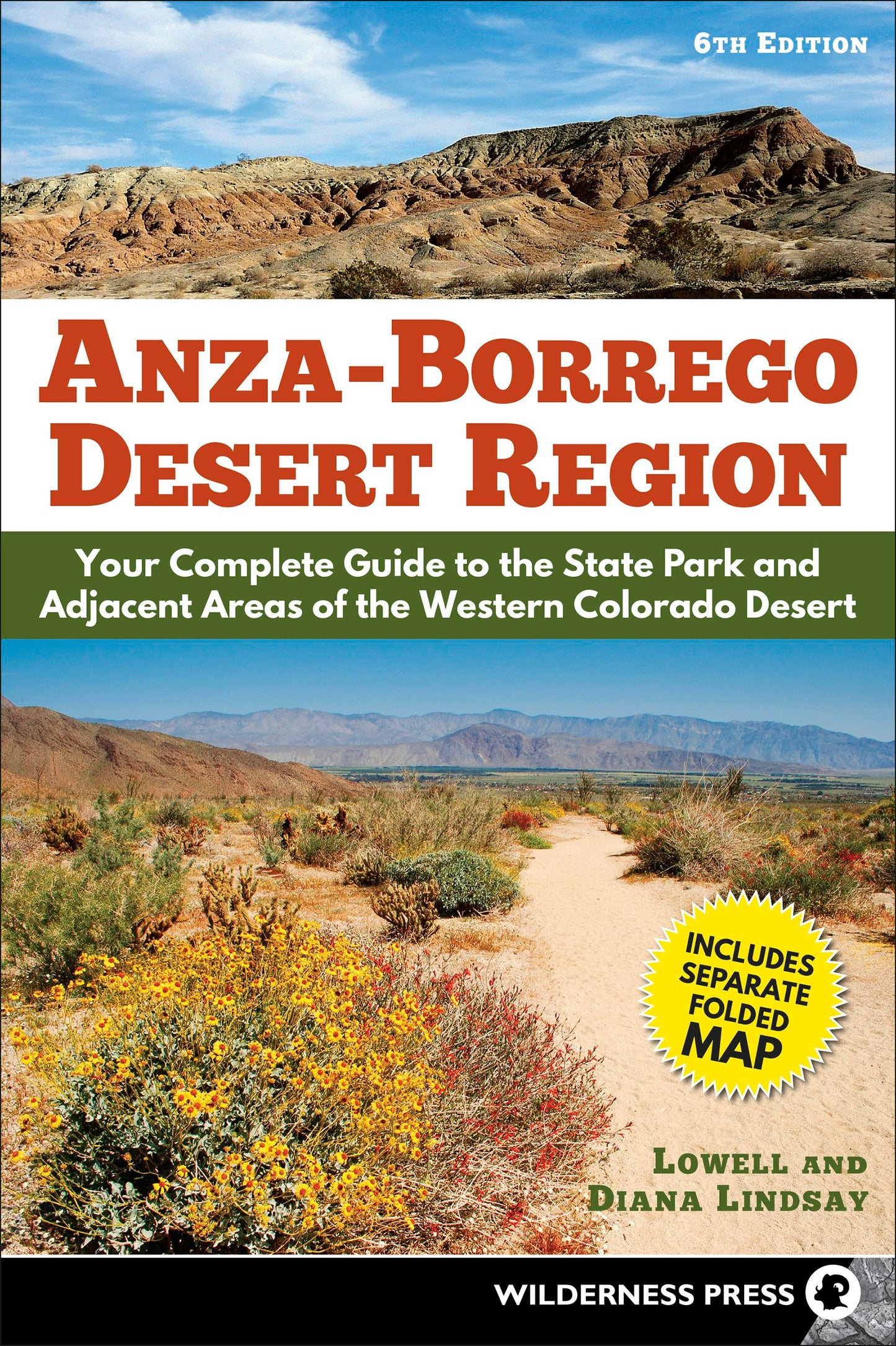 Book cover image for Anza-Borrego Desert Region ISBN: 9780899977799