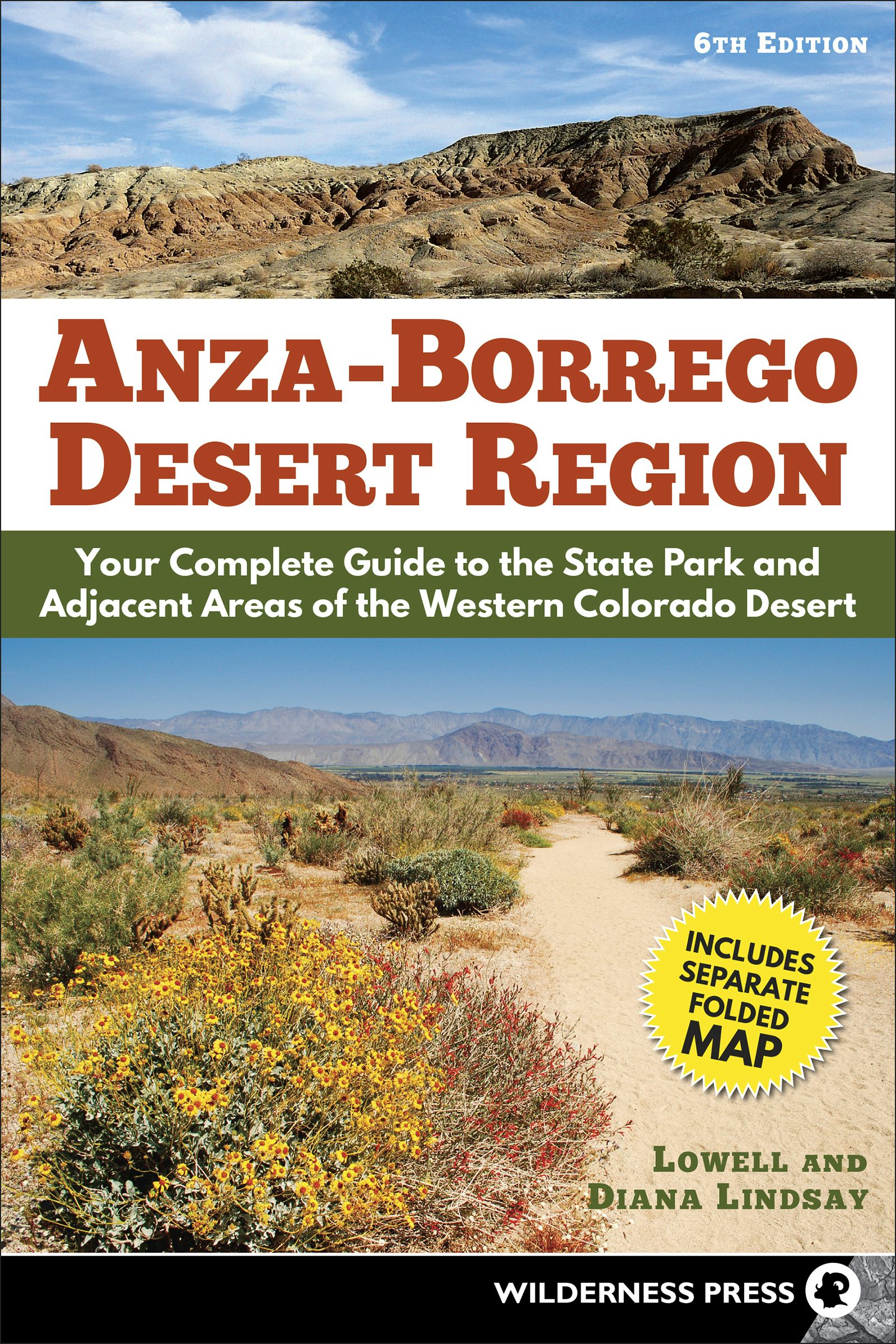 Book cover image for Anza-Borrego Desert Region ISBN: 9780899977799