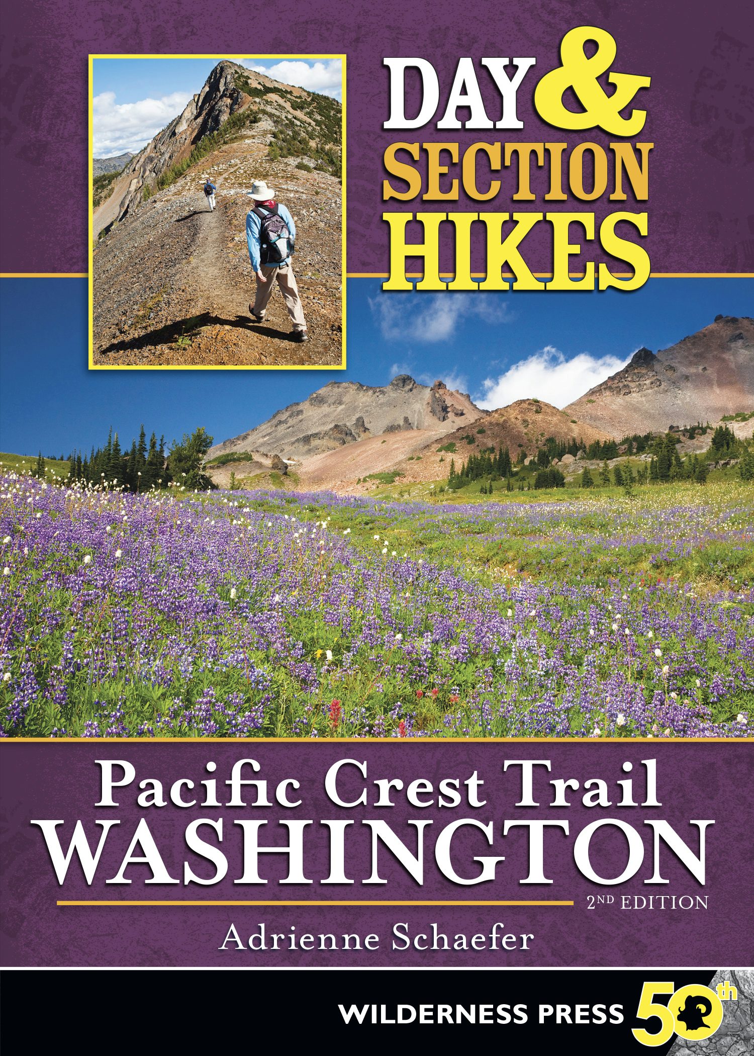 Book cover image for Day & Section Hikes Pacific Crest Trail: Washington ISBN: 9780899978376
