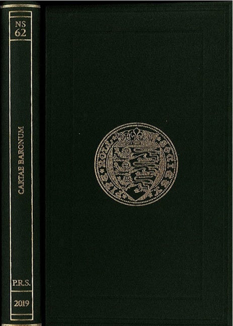 Book cover image for Cartae Baronum ISBN: 9780901134721