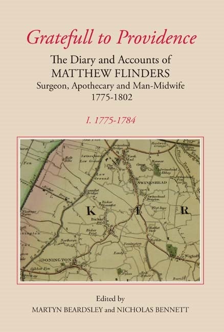 Book cover image for `Gratefull to Providence': The Diary and Accounts of Matthew Flinders, Surgeon, Apothecary and Man-Midwife, 1775-1802 ISBN: 9780901503596