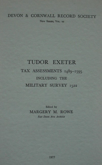 Tudor Exeter