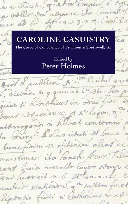 Book cover image for Caroline Casuistry ISBN: 9780902832275
