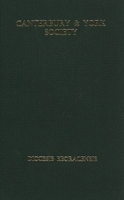 Cover image for Register of Thomas Rotherham, Archbishop of York, 1480-1500, I ISBN 9780907239444